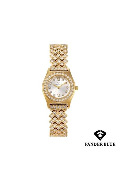 FANDER BLUE Women's Crystal Watch Funderblo