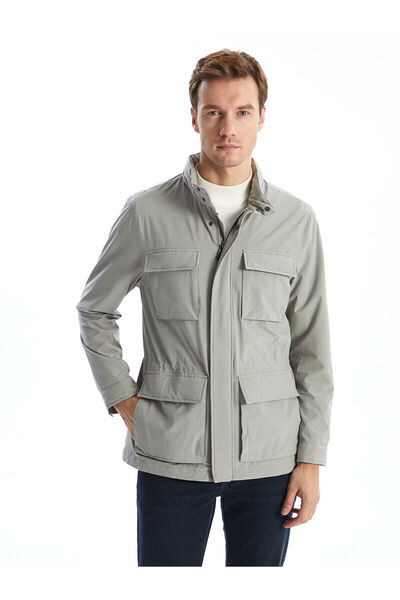 LC Waikiki Trendlucky Men's Hooded Jacket with Difference in Color