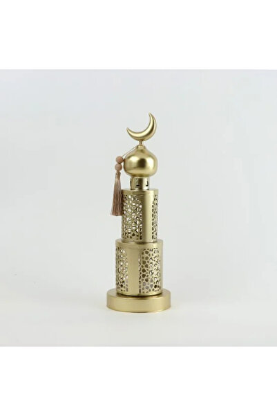 Generic Ramadan Lanterns, Metal Decoration, Gold Color