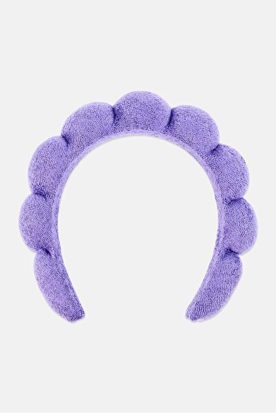 Olivia Rose Women Bubble Spa Headband, Purple