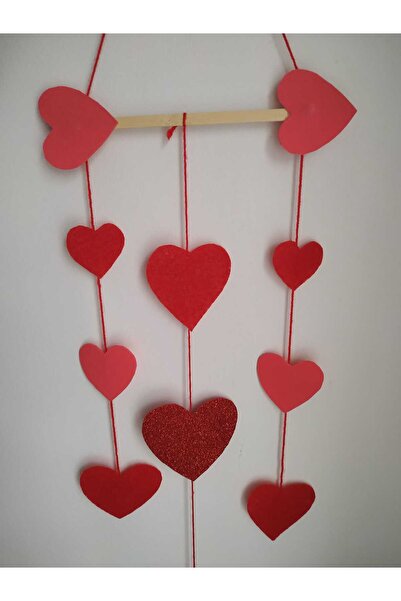 BNGaksesuar Heart Wall Door Ornament