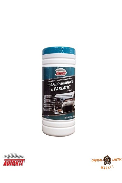 Autokit TORPİDO KORUYUCU VE PARLATICI ISLAK HAVLU