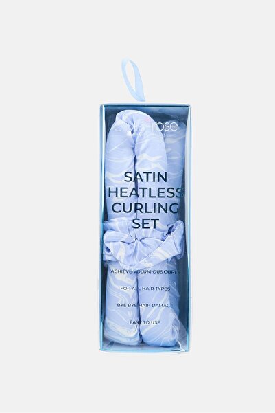 Olivia Rose Satin Heatless Curling Set, Lavender