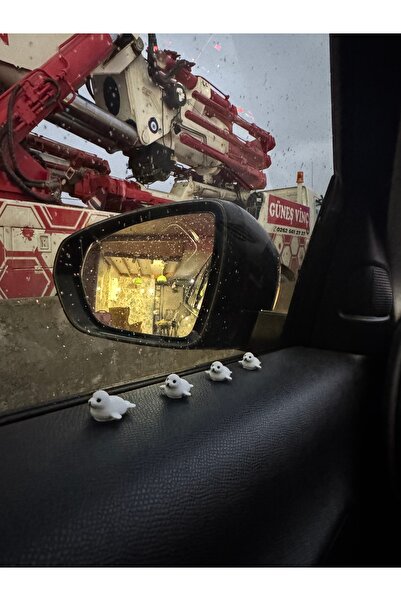 SHHOBİ Baby Seal Fish Dashboard Ornament 1 Piece - Cute Baby Seal Fish Car Or...