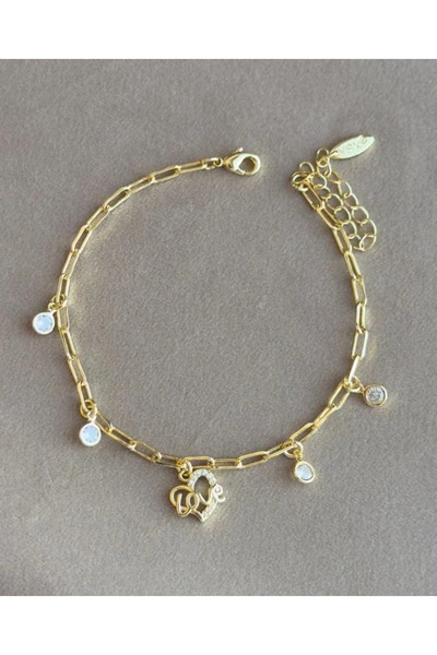 YSX JEWELRY Ysx Heart Stone Bracelet