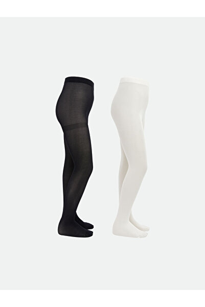 LC Waikiki Esvab • Modern & Distinctive Thin Girls' Pantyhose 2-Pack