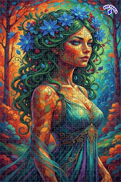 Teona Ahşap لغز خشبي بمظهر لوحة زيتية من دايجا بيريسي 600 قطعة 50×35