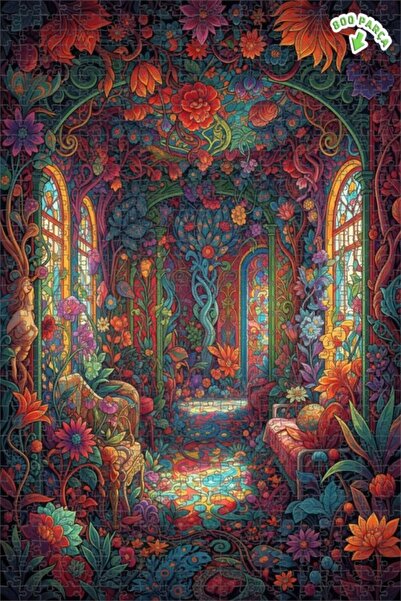 Teona Ahşap لوحة فنية من روييا بارك، لوحة خشبية مؤطرة ذات طابقين بمظهر اللوحا...