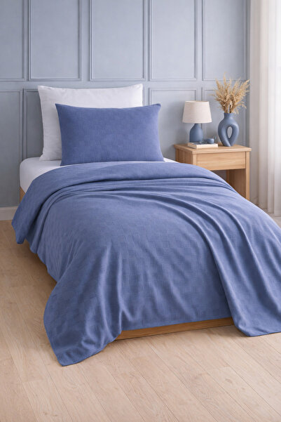 Güvenal Looq Jacquard 100% Cotton Single Pillowcase Pike