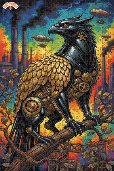 Teona Ahşap لغز خشبي بإطار مزدوج الطبقات بمظهر لوحة زيتية ميكانيكية على طراز ...