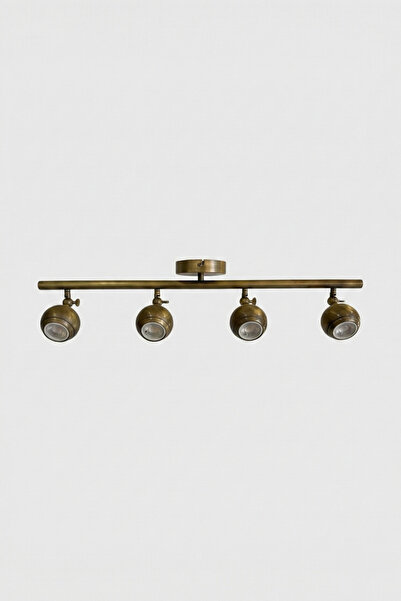 Favori Aydınlatma 4’lü Plafonyer Eskitme Göz Spot Avize