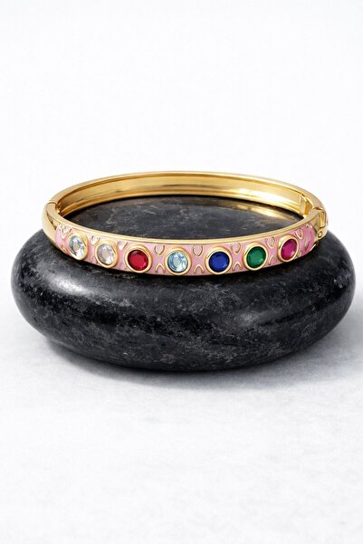 Bermecy Irony |   Stylish Design Colorful Handcuff Bracelet