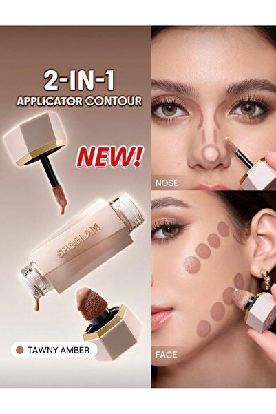 SHEGLAM Likit Kontür Duo Yüz Şekillendirici-Tawny Amber