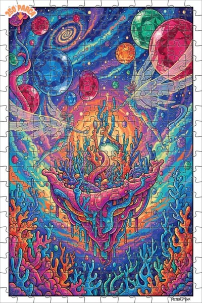 Teona Ahşap لغز خشبي ملون بإطار مزدوج الطبقات من جالاكسي فيريز 250 قطعة 30x30