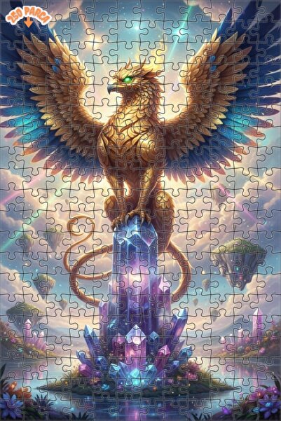 Teona Ahşap لغز خشبي بإطار مزدوج الطبقات من جيركيم جريفين كريستال داير، 250 ق...