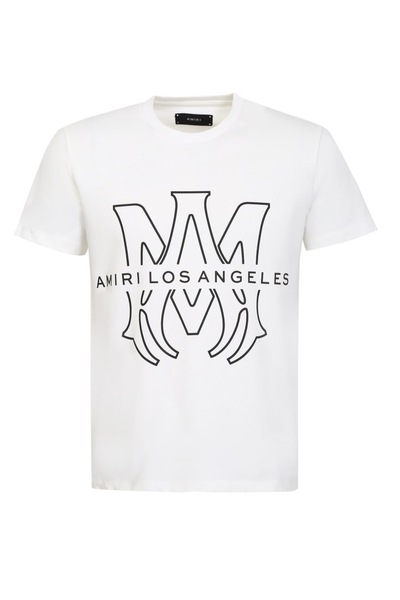 Amiri MA Çekirder baskılı pamuklu Tişört