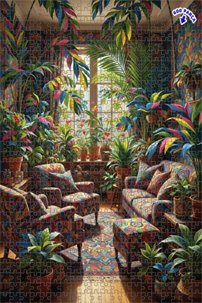 Teona Ahşap لغز خشبي بإطار مزدوج الطبقات من رينك كومبوسيو تروبيكال فاها 600 ق...