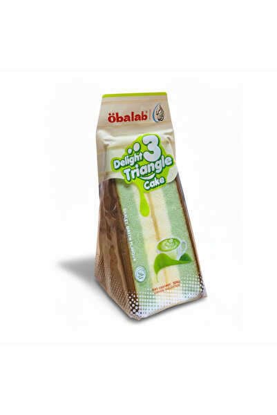 Öbalab Triangle Cake Barley Green Flavour 100g