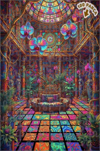 Teona Ahşap لغز خشبي بإطار مزدوج الطبقات من فن الموزاييك الملون من روييا بارك...