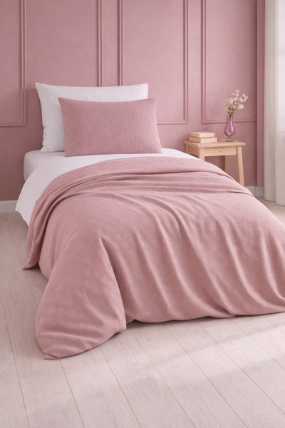 Güvenal Looq Jacquard 100% Cotton Single Pillowcase Pike