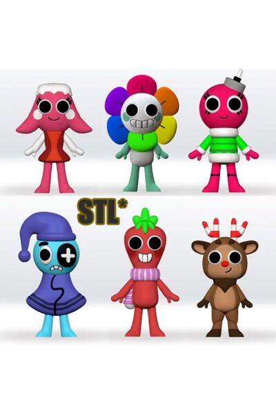 Giftbox3d Dandys World, Sprout, Brightney, Rudie, Bobette, Astro 15cm (6 Char...