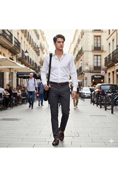 Fine Touch Premium Cotton Men's Shirt – Soft Texture, High-Quality Fabric