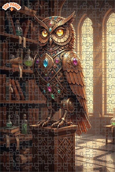 Teona Ahşap لغز خشبي بإطار مزدوج الطبقات بمظهر لوحة زيتية على طراز السحرة الم...