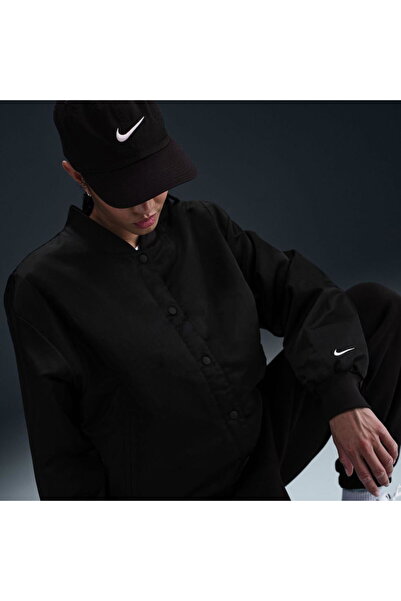 Nike Destroyer Woven Jacket Kadın Siyah Ceket