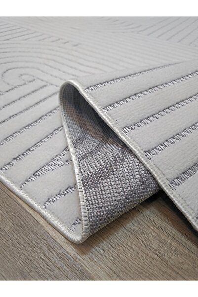 Seloria Home Açık Gri Bohem Sisal İskandinav Özel Kesim Salon Kridor Halı Kil...