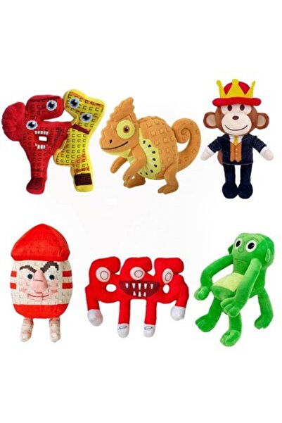 victiny Set 3 jucării de pluș 25CM Steal a Brainrot Plush No. 67 No. 666 Doll...