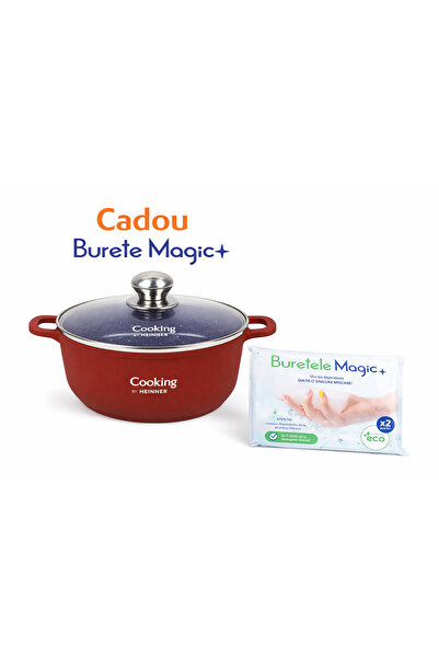 Cooking by Heinner Cast AL saucepan + heat-resistant glass lid 4.1 L