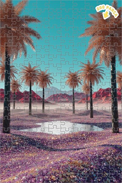 Teona Ahşap لغز خشبي مؤطر بطبقتين من فنون رقمية لمغطس فاها الغابي الغامض 200 ...