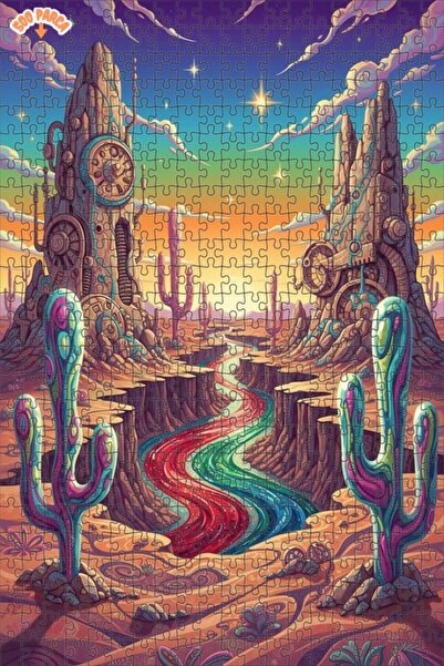 Teona Ahşap لغز خشبي بإطار مزدوج الطبقات من كريزي تشيلد ريف، 500 قطعة، 50×30