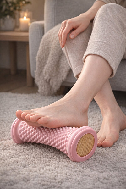 BEYZANA أسطوانة تدليك القدم - أسطوانة تدليك مريحة تساعد على تحسين الدورة الدموية