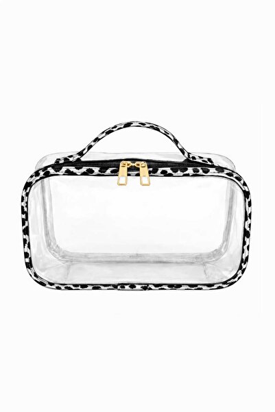 Maykis Transparent Makeup Bag Large Capacity Cosmetic Bag with Carry Handle 2...