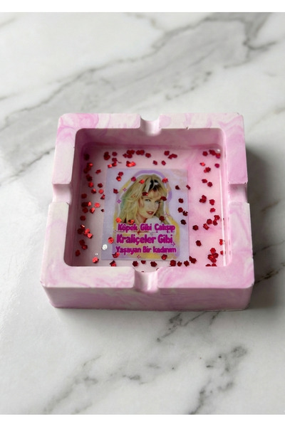 Boketto Opus Seda Sayan Comic Slogan Ashtray - Fun and Decorative Gift Item