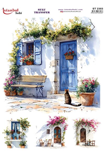 İstanbul Hobi Water Transfer Paper 25X35Cm St-2303