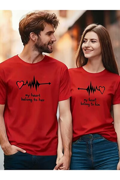 Deocept Couple Combination 1Pc Men's Model Valentine's Day Printed Comfortabl...