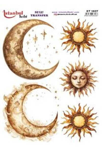 İstanbul Hobi Water Transfer Paper 25X35Cm St-1827