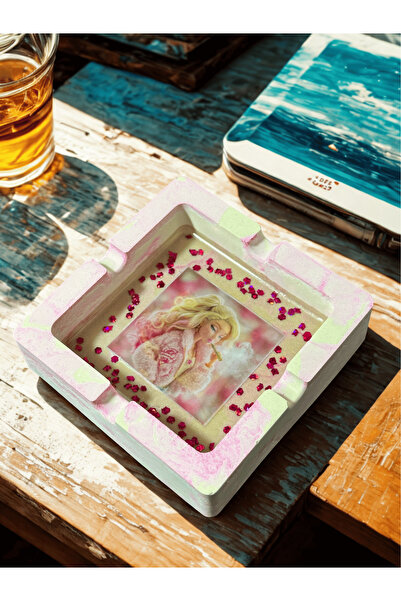 Boketto Opus Barbie Temalı Eğlenceli Küllük - Dekoratif Hediyelik