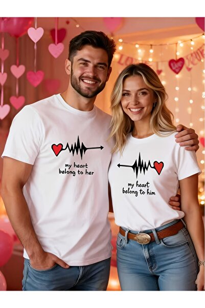 Deocept Couple Combination 1Pc Men's Model Valentine's Day Printed Comfortabl...