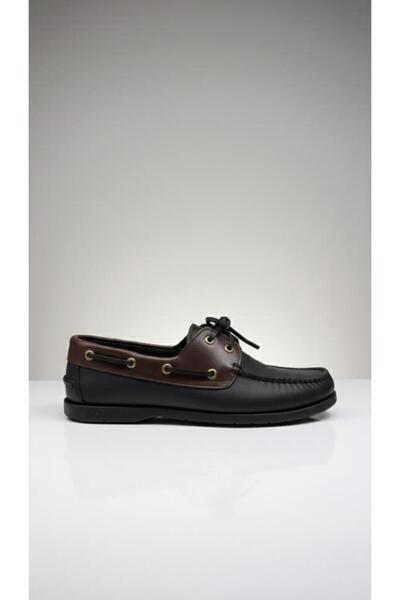 COŞKUN AYAKKABI Unisex Genuine Leather Casual Loafer Navigator Shoes