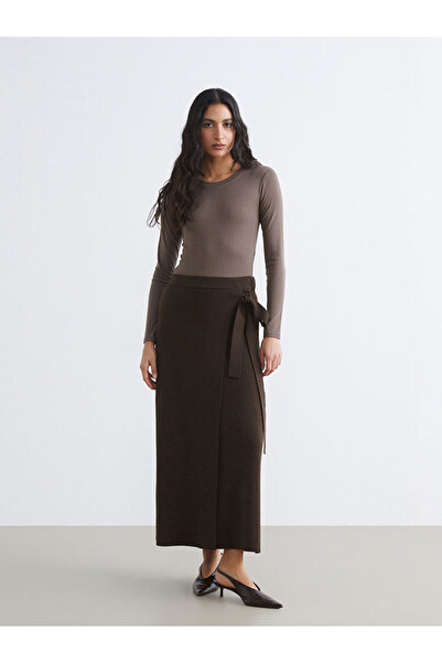 LC Waikiki Tie-Waist Knitwear Skirt from Uzg Store for Style Enthusiasts