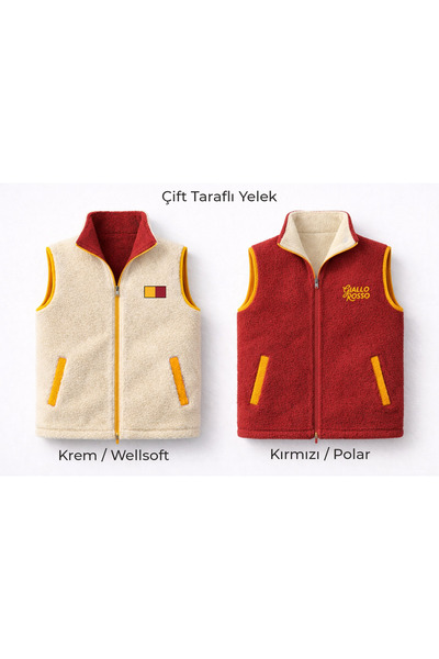 Giallo Rosso GR Çift Taraflı Yelek