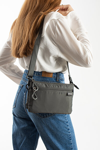 Sanmorris 4 Bölmeli Rahat Kullanım Paraşüt Kumaş Ayarlanabilir Kadın Çapraz A...