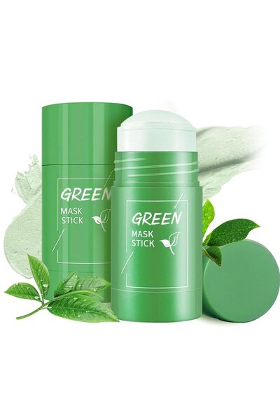 OEM 2 pcs Green Tea Mask Stick, Green Tea Mask is used for deep cleansing
