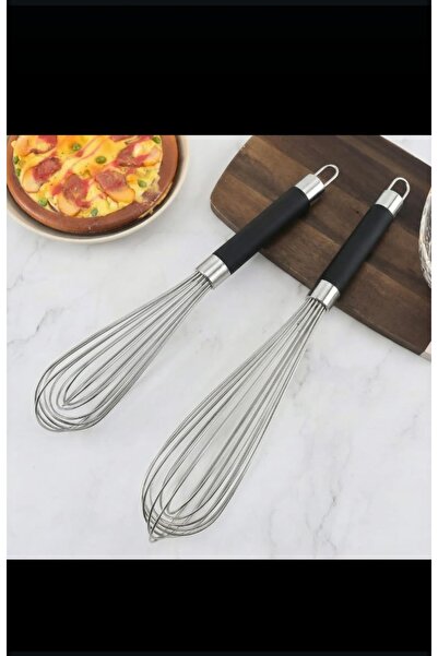 b11 Stainless steel egg beater set – 2 pieces