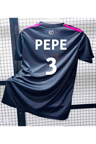 Lion Spor Real Madrid Pepe Number 3 Special Design Dragon Pattern Jersey 3