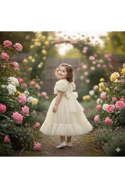 BİLGEN Style ROCHIE DE FETE DE SAPORE SEZIONALE, DETAIL DE TRANDAFIR, BUMBAC,...