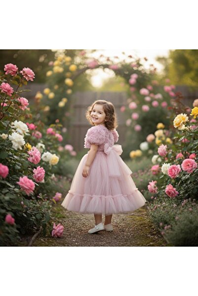 BİLGEN Style ROCHIE DE FETE DE SAPORE SEZIONALE, DETAIL DE TRANDAFIR, BUMBAC,...